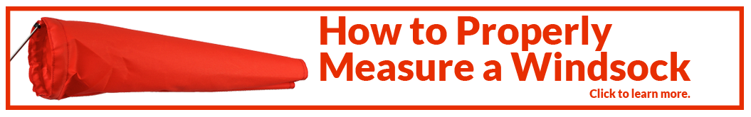 How to measure a windsock