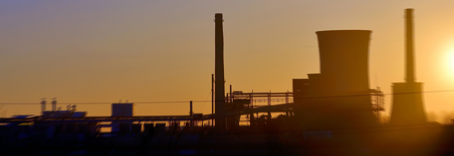 Industrial sunset